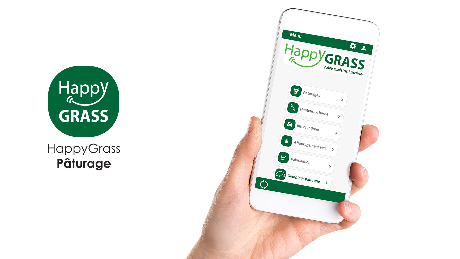 HappyGrass, une nouvelle application pour la gestion des pâturages